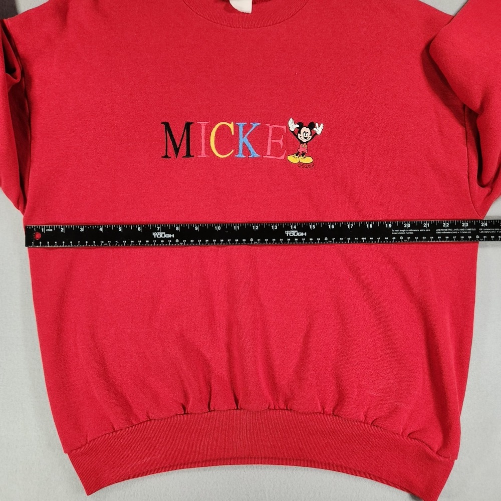 Disney Red Mickey Sweatshirt - Picture 4 of 6